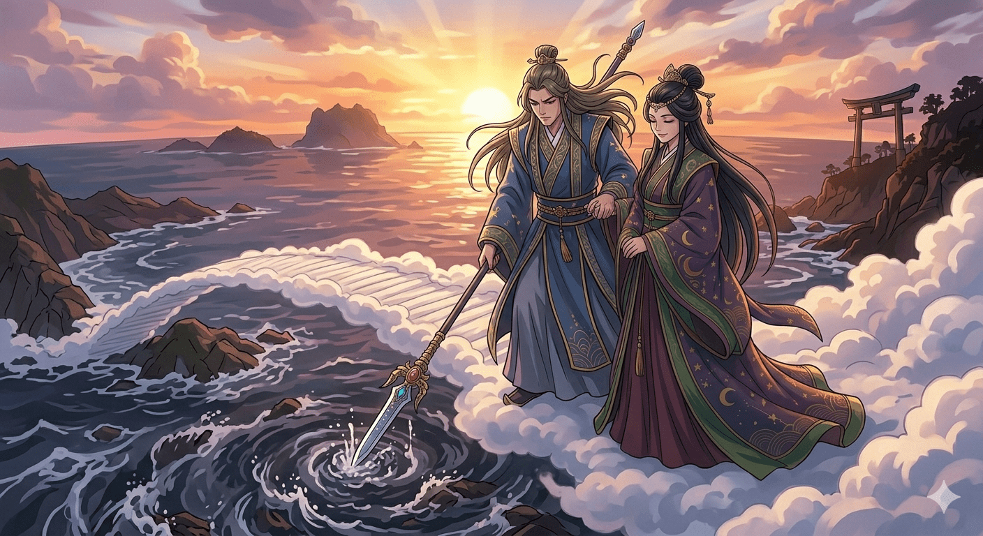 イザナミとイザナギ